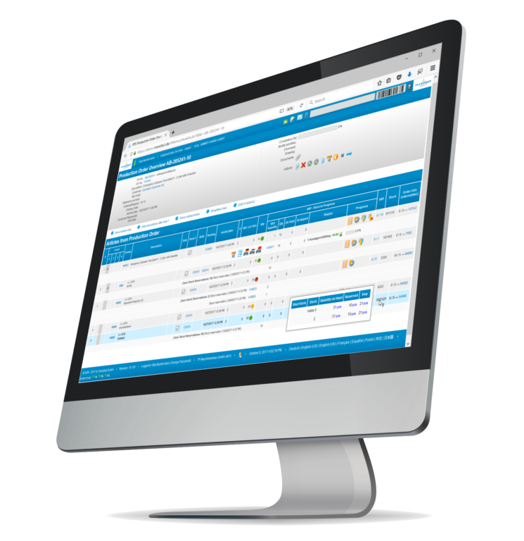 Transfact Stock full integration Transfact Stock full integration