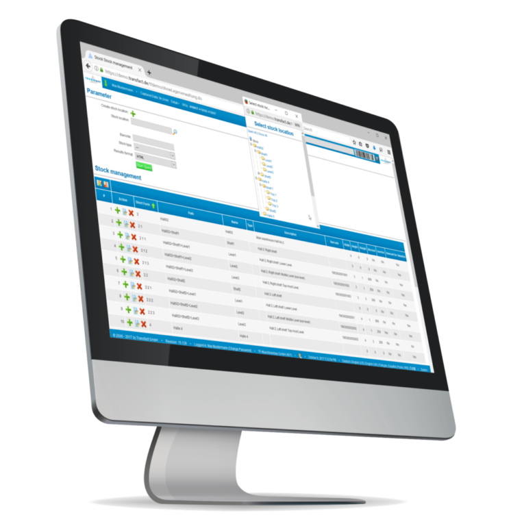 Transfact Stock Location Structure Management