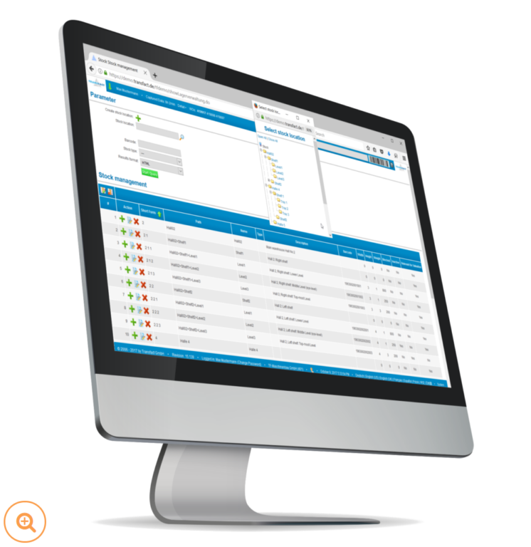 Transfact Stock Location Structure Management